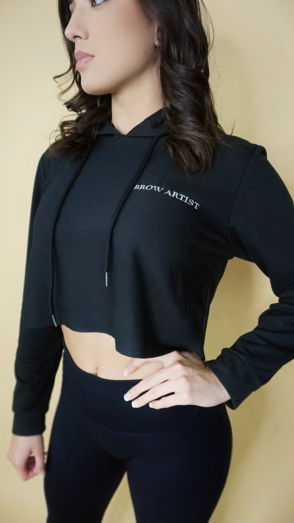 BROW ARTIST LONG SLEEVE CROP